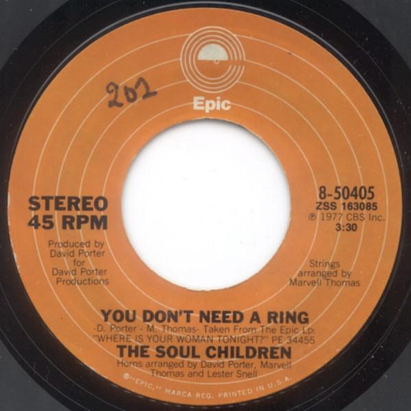 Soul Children - You Don't Need A Ring