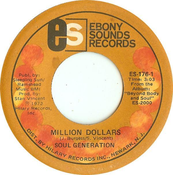 Soul Generation - Million Dollars