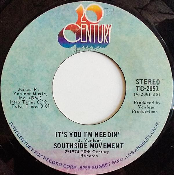 Southside Movement - It's You I'm Needin' / Mississippi Cutback