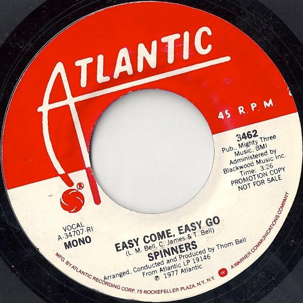 Spinners - Easy Come, Easy Go
