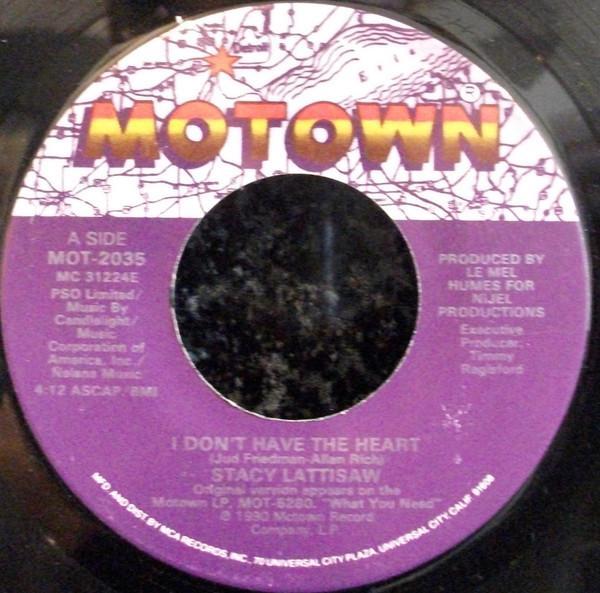 Stacy Lattisaw - I Don't Have The Heart