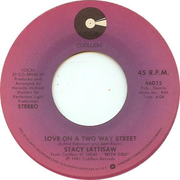 Stacy Lattisaw - Love On A Two Way Street