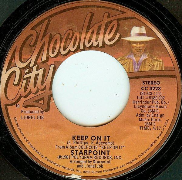Starpoint - Keep On It