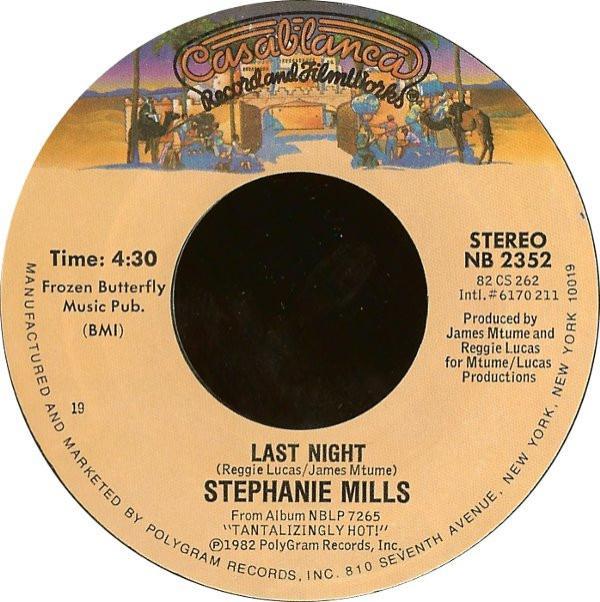 Stephanie Mills - Last Night