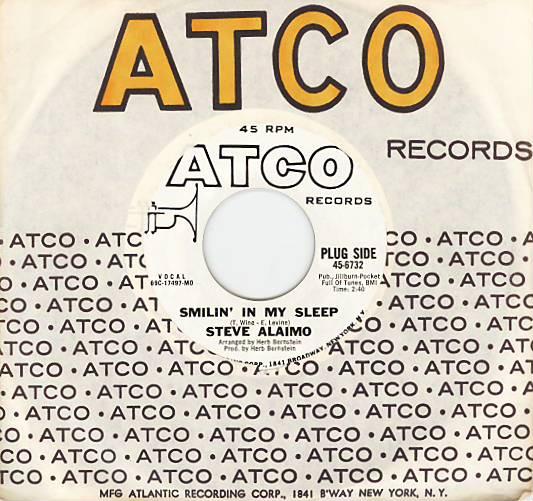 Steve Alaimo - Smilin' In My Sleep / Melissa