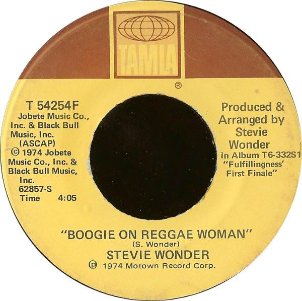 Stevie Wonder - Boogie On Reggae Woman