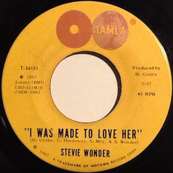 Stevie Wonder - I Was Made To Love Her / Hold Me