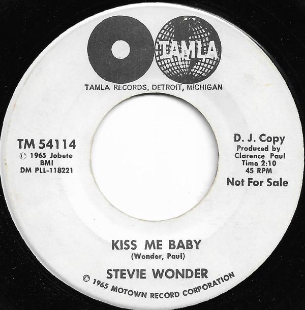 Stevie Wonder - Kiss Me Baby / Tears In Vain
