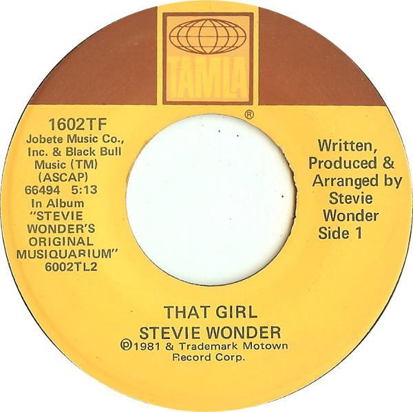 Stevie Wonder - That Girl