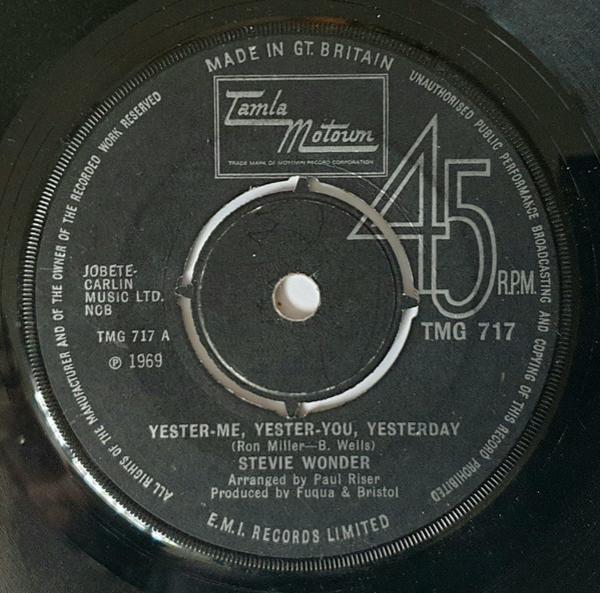 Stevie Wonder - Yester-Me, Yester-You, Yesterday