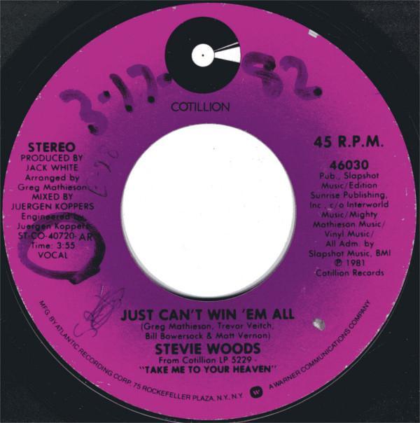 Stevie Woods - Just Can't Win 'Em All