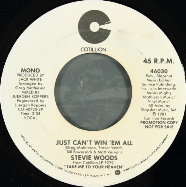 Stevie Woods - Just Can't Win 'Em All