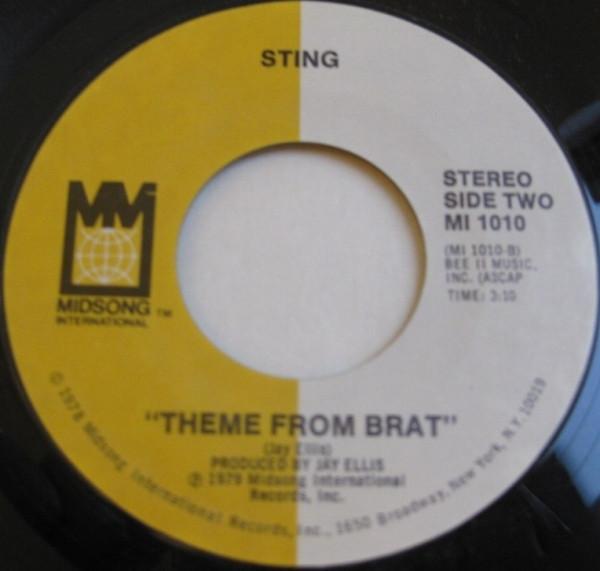 Sting (2) - Do It In The Shower / Theme From Brat