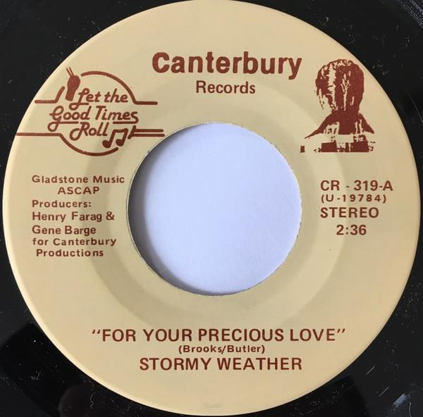 Stormy Weather - For Your Precious Love