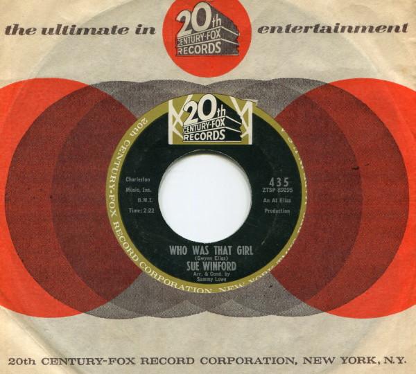 Sue Winford - If You Try To Steal My Baby / Who Was That Girl