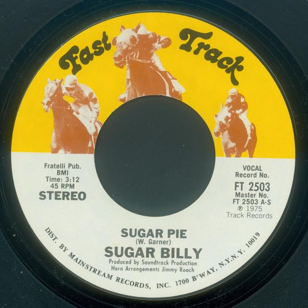 Sugar Billy Garner - Sugar Pie