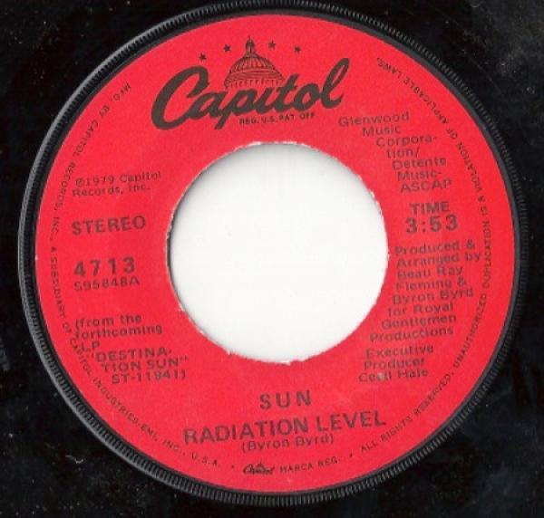 Sun (7) - Radiation Level