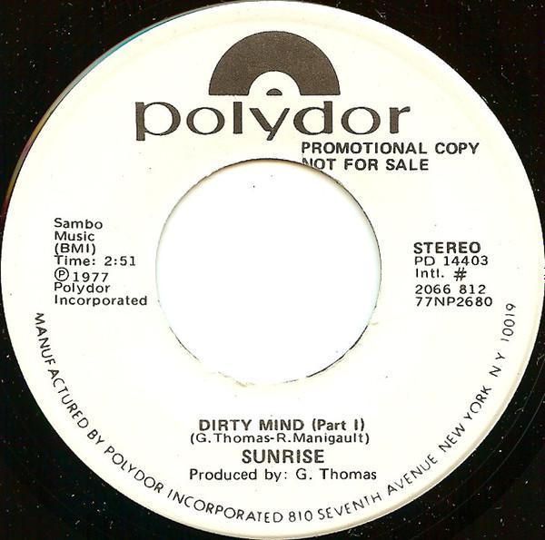 Sunrise  - Dirty Mind