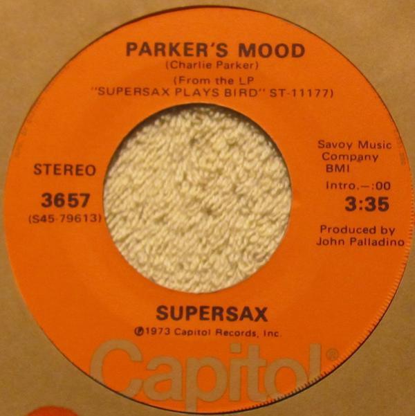 Supersax - Parker's Mood / Just Friends