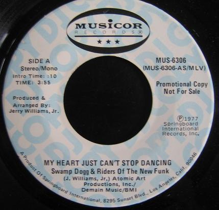 Swamp Dogg, Riders Of The New Funk - My Heart Just Can't Stop Dancing