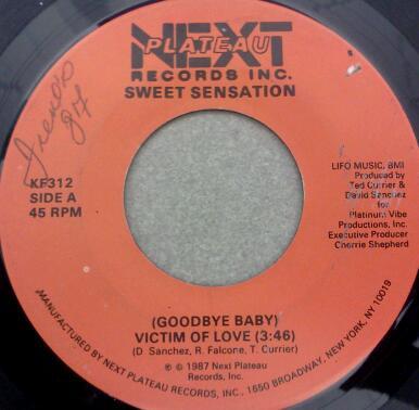 Sweet Sensation - (Goodbye Baby) Victim Of Love