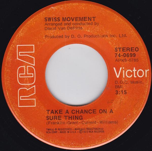Swiss Movement - Take A Chance On A Sure Thing