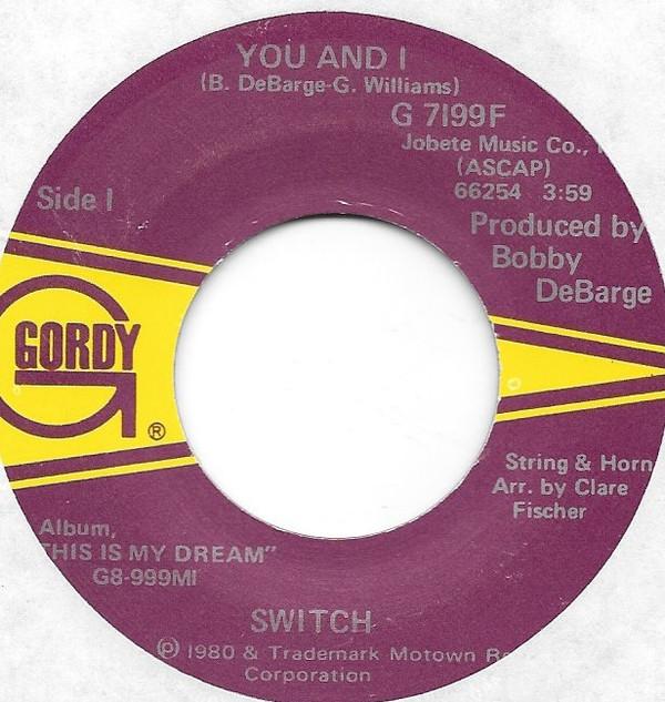 Switch (6) - You And I / Get Back With You