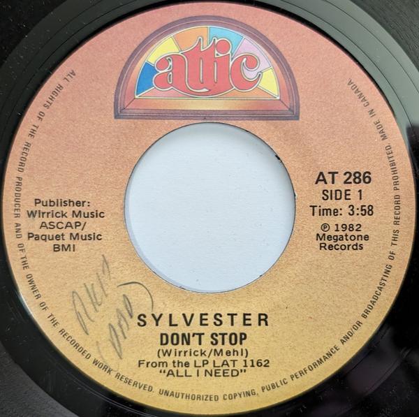 Sylvester - Don't Stop