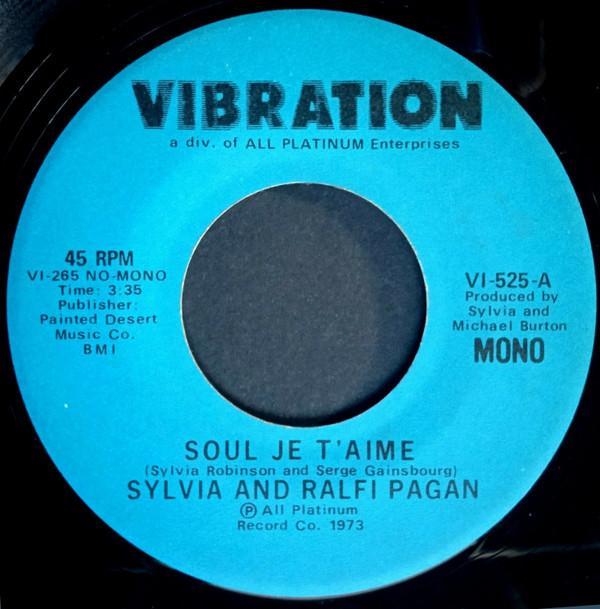 Sylvia Robinson, Ralfi Pagan - Soul Je T'aime
