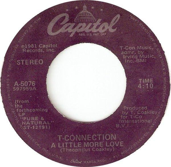 T-Connection - A Little More Love