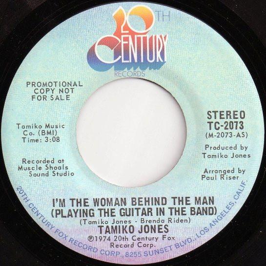 Tamiko Jones - I'm The Woman Behind The Man (Playing The Guitar In The Band)