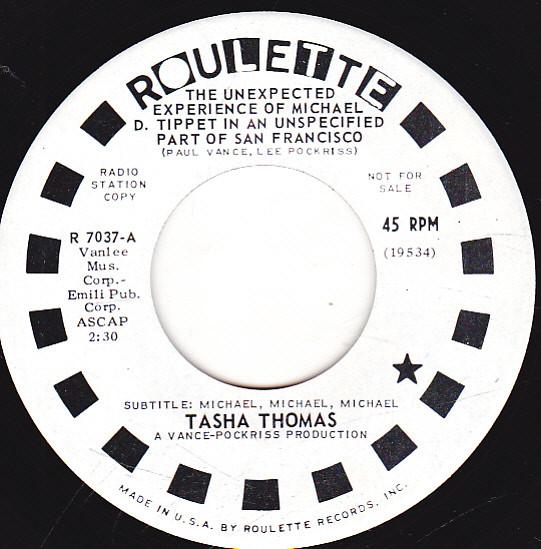 Tasha Thomas - The Unexpected Experience Of Michael D. Tippet In An Unspecified Part Of San Francisco Last July - Subtitle: Michael, Michael, Michael