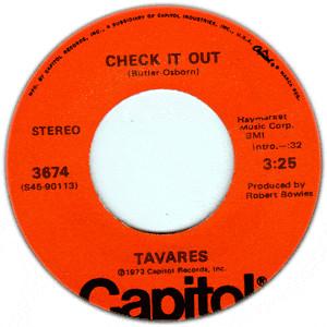 Tavares - Check It Out / The Judgment Day