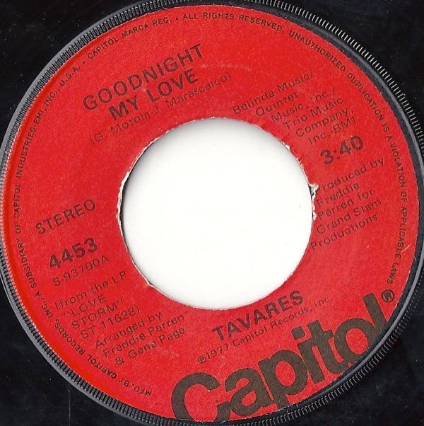 Tavares - Goodnight My Love