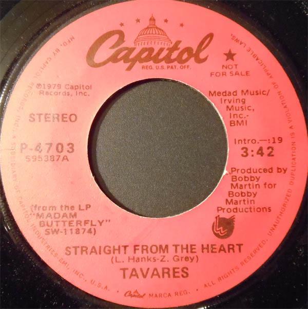 Tavares - Straight From The Heart