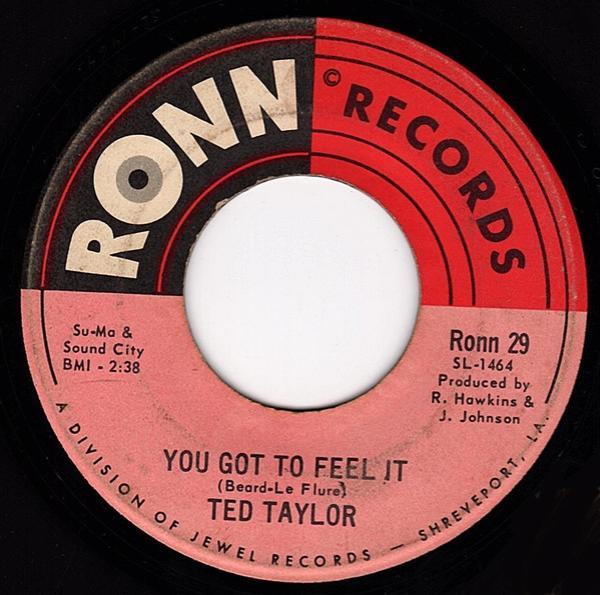 Ted Taylor - You Got To Feel It