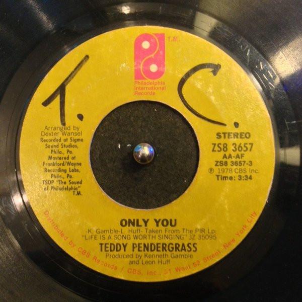 Teddy Pendergrass - Only You / It Don't Hurt Now