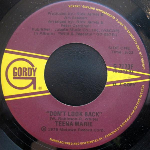 Teena Marie - Don't Look Back / I´m Gonna Have My Cake (And Eat It Too)