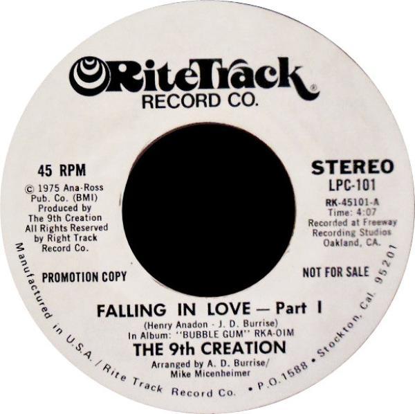 The 9th Creation - Falling In Love Part I / Falling In Love Part II