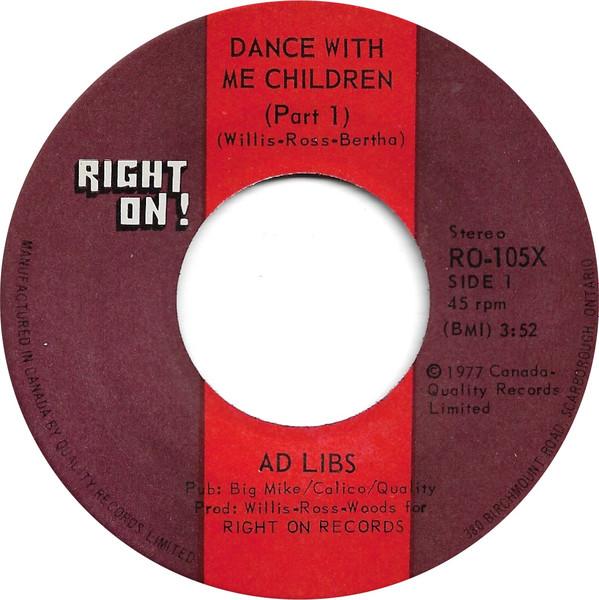 The Ad Libs - Dance With Me Children