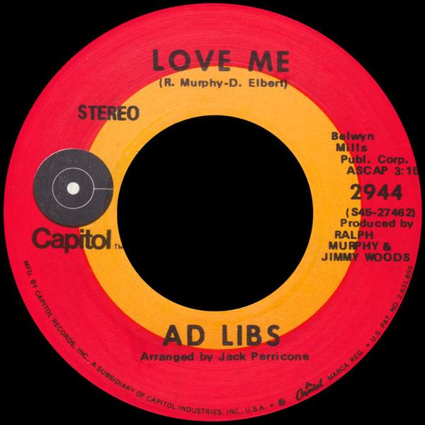 The Ad Libs - Love Me