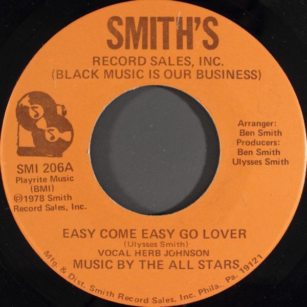 The All Stars (19) - Easy Come Easy Go Lover