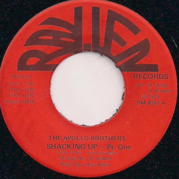 The Apollo Brothers - Shacking Up