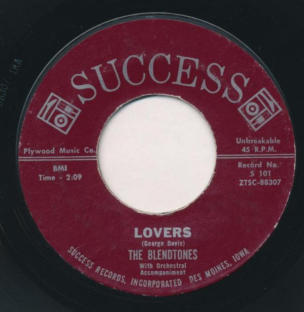 The Blendtones - Lovers / Dear Diary