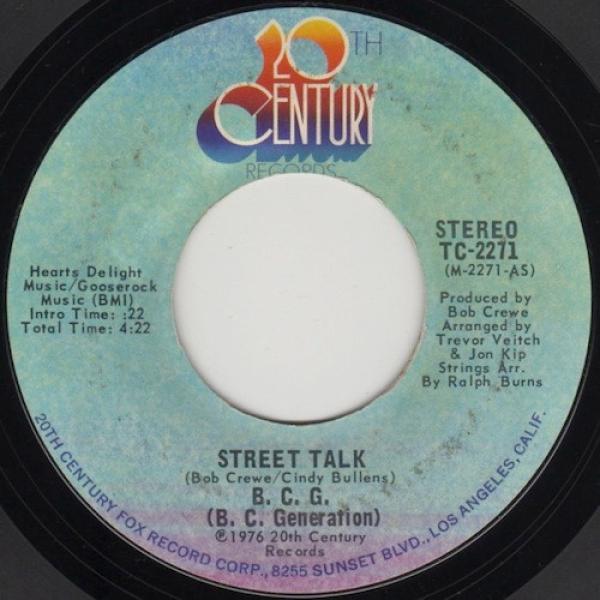 The Bob Crewe Generation - Street Talk