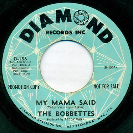 The Bobbettes - My Mama Said / Sandman