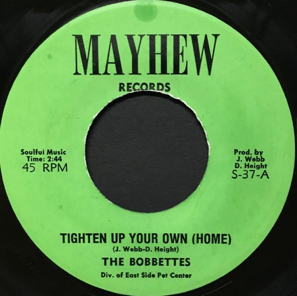 The Bobbettes - Tighten Up Your Own (Home) / Let Your Love Flow