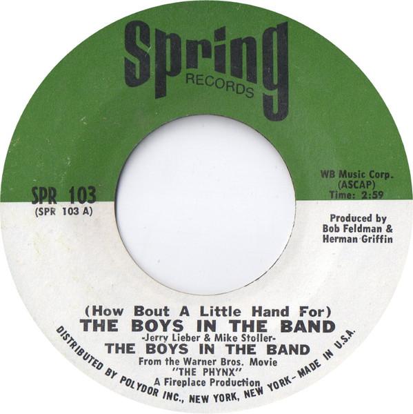 The Boys In The Band - (How Bout A Little Hand For) The Boys In The Band