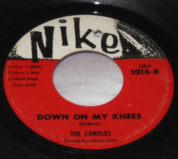 The Candles - Down On My Knees / Junior