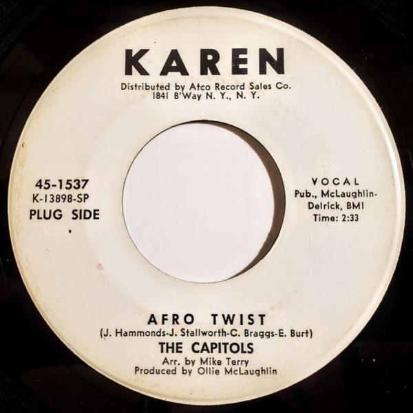 The Capitols - Afro Twist / Cool Jerk '68 Instrumental